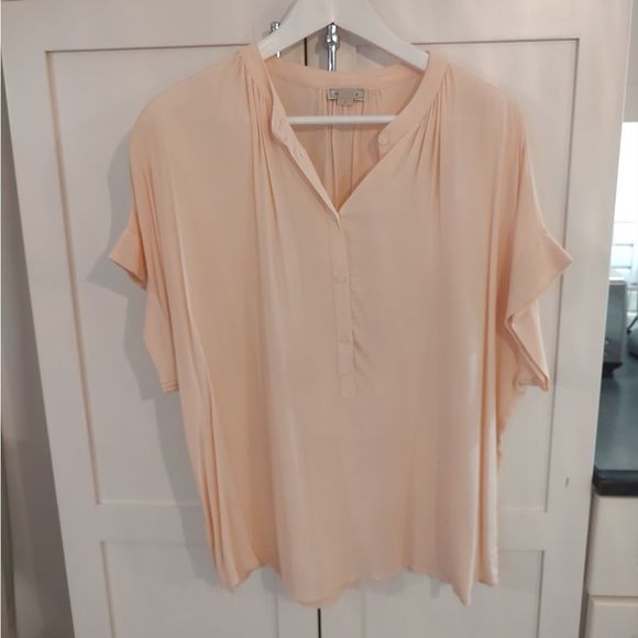 J Crew Pink Blouse - Picture 1 of 7